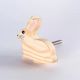 Handcrafted Pine Wood Rabbit Knob
